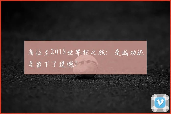乌拉圭2018世界杯之旅：是成功还是留下了遗憾？